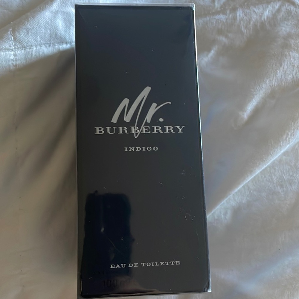 Mr. Burberry Indigo 3.3 Fl. Oz. Mens Cologne Brand New in Box